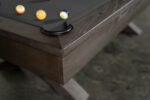 Nixon CrissyCross 8' Slate Pool Table in Charcoal Finish - Image 10