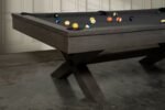 Nixon CrissyCross 8' Slate Pool Table in Charcoal Finish - Image 11