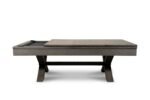 Nixon CrissyCross 8' Slate Pool Table in Charcoal Finish - Image 3