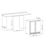 30-inch Combination Beer and Wine Cooler with Low-E Glass Door - Image 11
