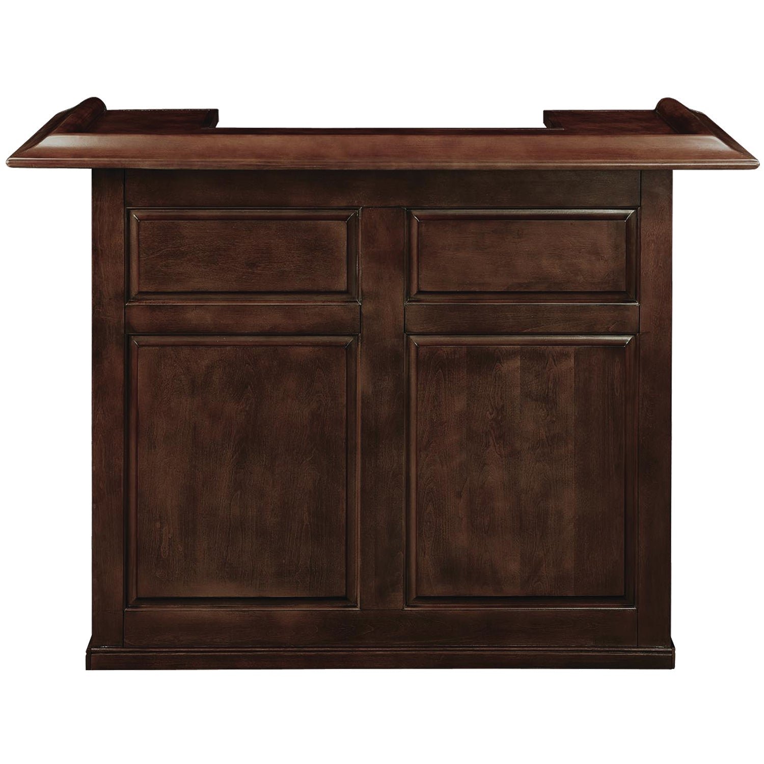 DBAR60-CAP-FRONT RAM Game Room 60" Bar - Cappuccino - Image 1