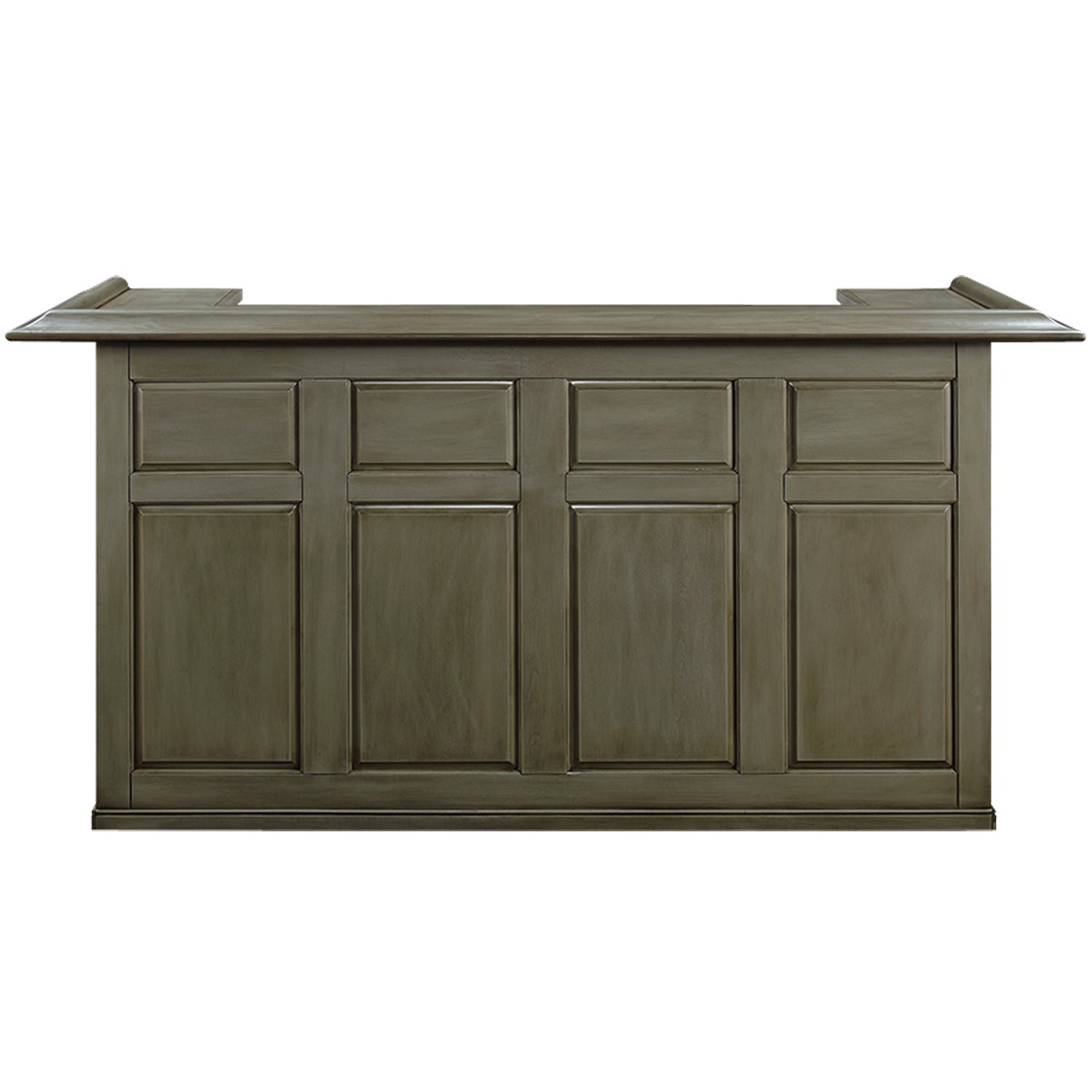 DBAR84-SL-FRONTRGB RAM Game Room 84" Bar - Slate - Image 1
