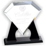Acrylic Diamond with Black Base