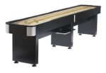 Brunswick Delray 12ft Shuffleboard Table - Matte Black - Image 2