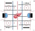 Detroit Red Wings NHL Super Chexx Pro Bubble Hockey - Image 3