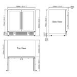 36-inch Beer and Wine Cooler Combination with Low-E Glass Door - Image 11