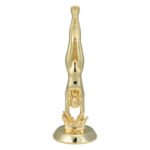 Diving Figure, Male, Gold - 6"