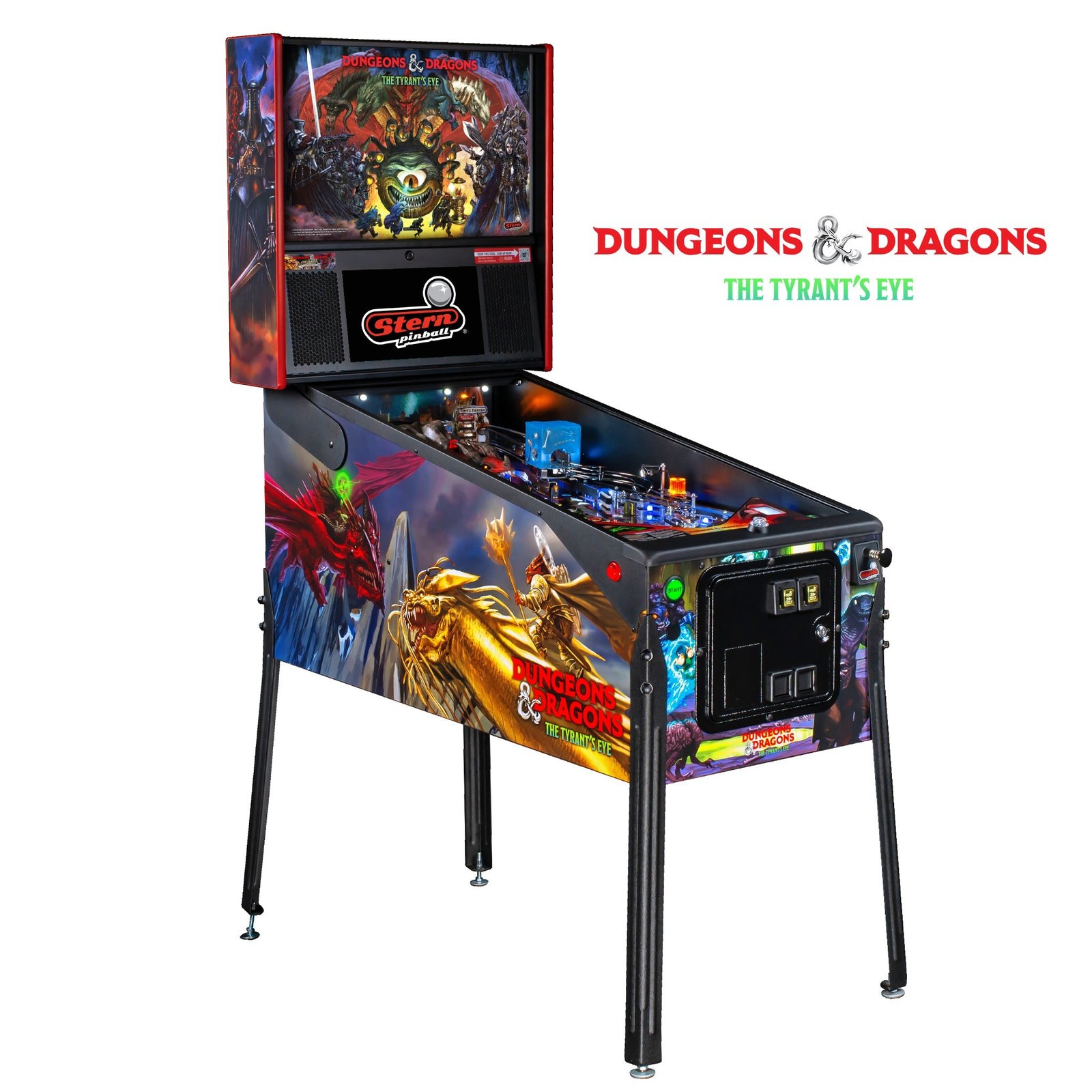 DungeonsandDragonsTheTyrantsEyePinball Dungeons & Dragons: The Tyrant's Eye - Image 1