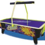 Dynamo Hot Flash II Air Hockey Commercial Overhead Included