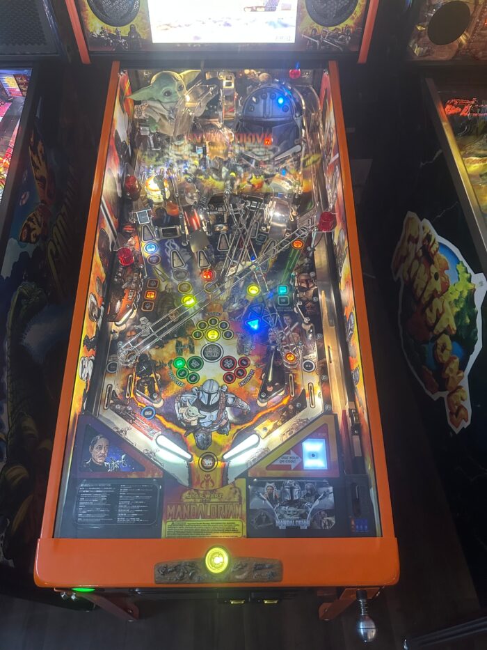 Stern Pinball LOADED The Mandalorian Premium Pinball Machine - Image 14