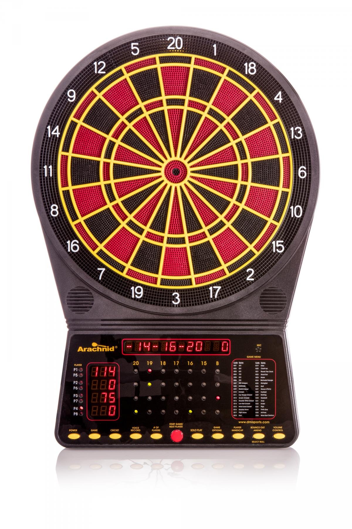 E300ARA_Cricket_Master_300_Main Arachnid Cricket Master 300 Electronic Dartboard - Image 1