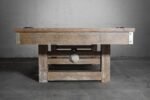 Nixon Bryant 8' Slate Pool Table in Weathered Natural Finish w/ Dining Top Option - Image 13