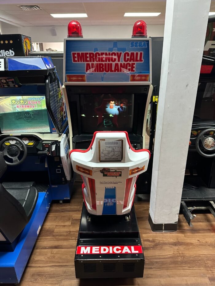 SEGA Emergency Call Ambulance Arcade Game - Image 10
