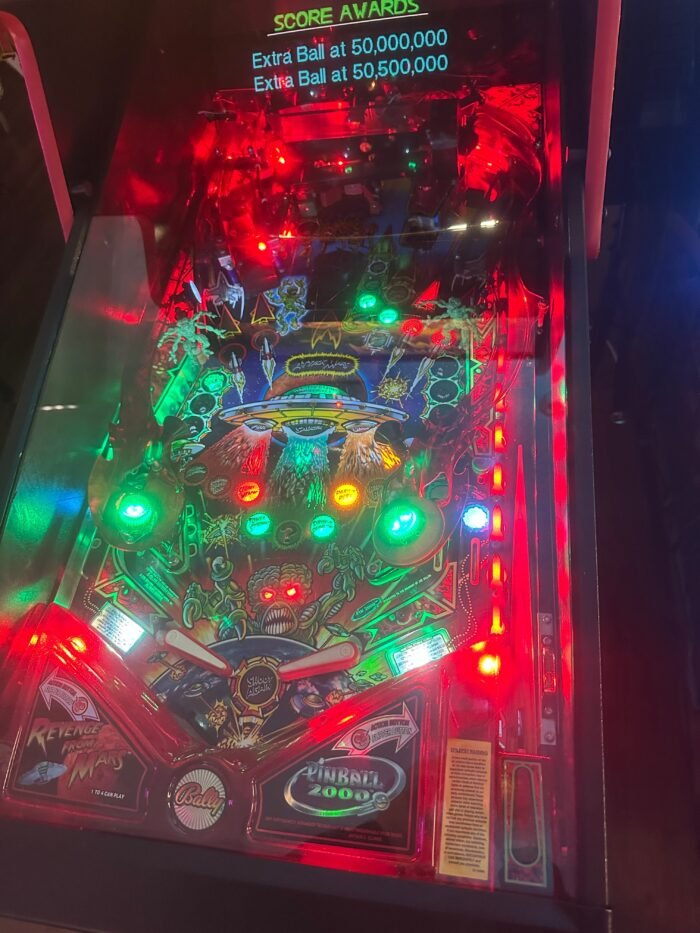 Bally Revenge From Mars Pinball Machine - Image 11