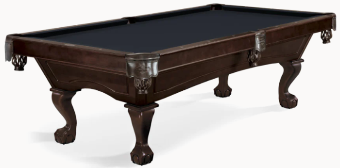 Brunswick 8' Allenton Pool Table with Ball and Claw Leg - Image 5
