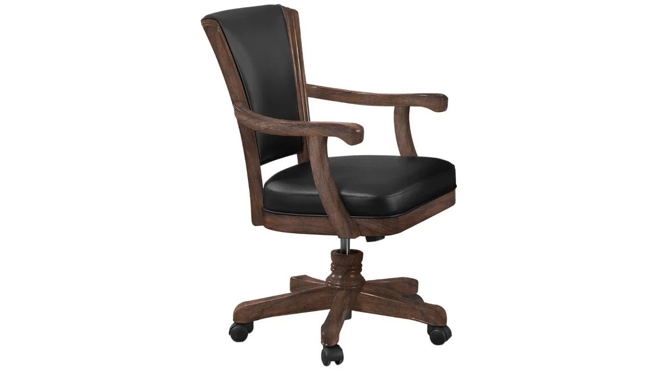 Elite_Gas_Lift_Game_Chair_Whiskey_Barrel Legacy Elite Gas Lift Game Chair - Rustic Series - Image 1