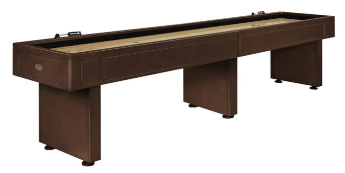 Elite 12 Ft Shuffleboard with 20 Inch Wide Playfield - Image 2