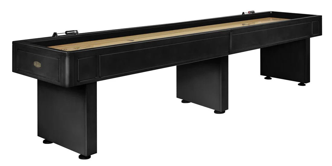Elite_Shuffleboard_Raven Elite 12 Ft Shuffleboard with 20 Inch Wide Playfield - Image 1