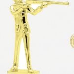 TRAP SHOOTER, 5" Trophy Figure
