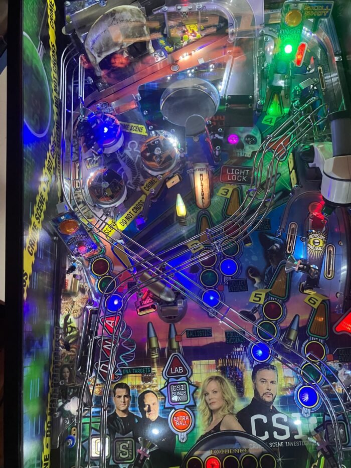 Stern Pinball CSI: Crime Scene Investigation Pinball Machine - Image 7