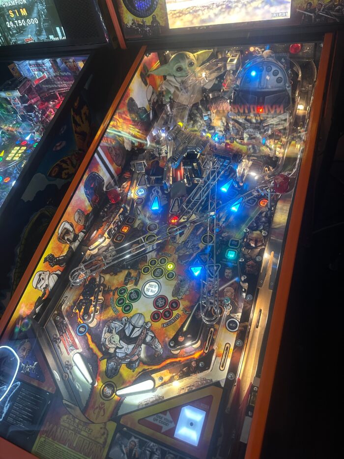 Stern Pinball LOADED The Mandalorian Premium Pinball Machine - Image 15