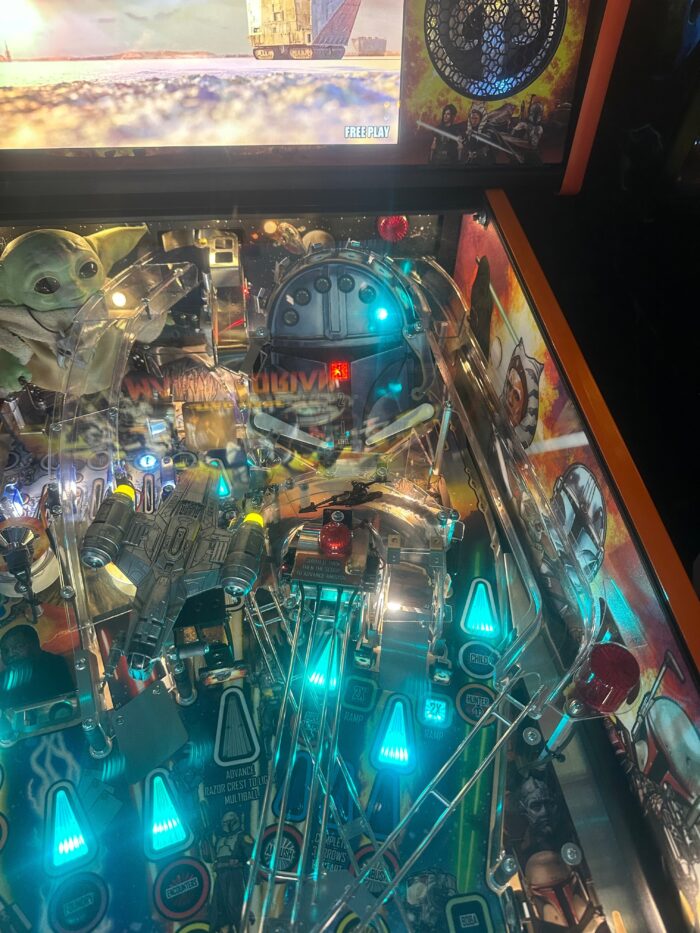 Stern Pinball LOADED The Mandalorian Premium Pinball Machine - Image 13