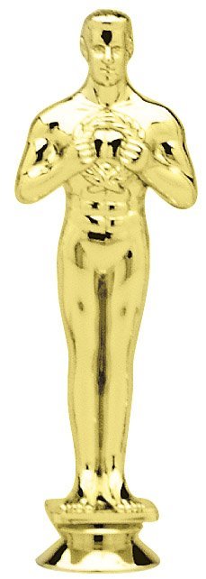 F944 ACHIEVEMENT, MALE 6" Trophy Figure - Image 1