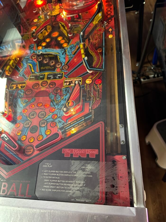 Bally Black Belt Pinball Machine - Image 16
