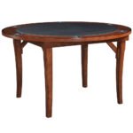 RAM Game Room FLDGTBL CN 48" Round Poker Table