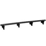 RAM Game Room 84" Dry Bar Foot Rail - Black