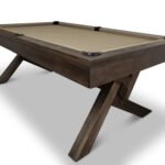 Presidential 8' Filmore Billiard Table - Brown Oak Finish
