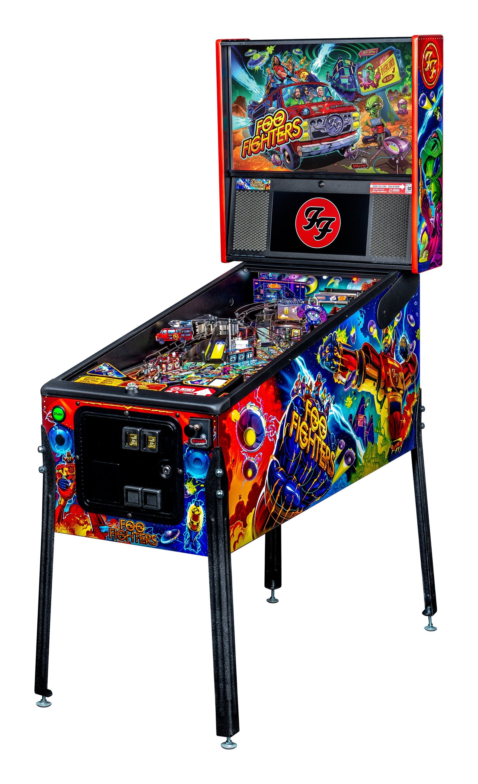 FooFighters-Pro-Cabinet-LF_LOW Foo Fighters Pro - Image 1