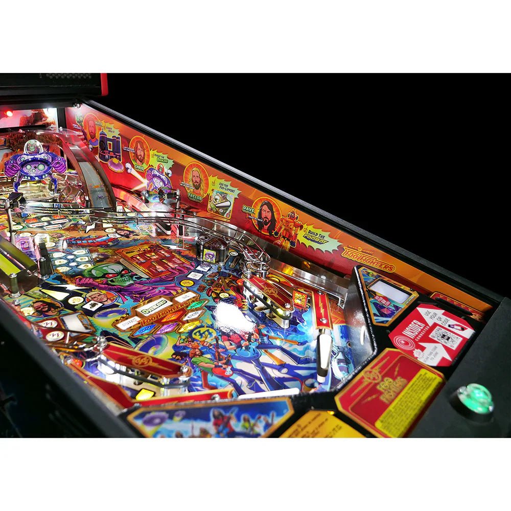 FooFighters_insideart_rightcabinet_030624_1070x1070_crop_center_c2e4be84-725f-41de-821c-7f05dae79a25 Foo Fighters FooBot Pinball Inside Art Blades - Image 1