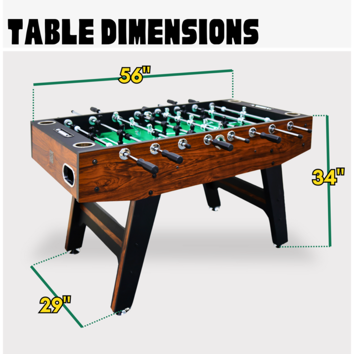 Freetime Fun The Avenger 56" Foosball Table - Image 5
