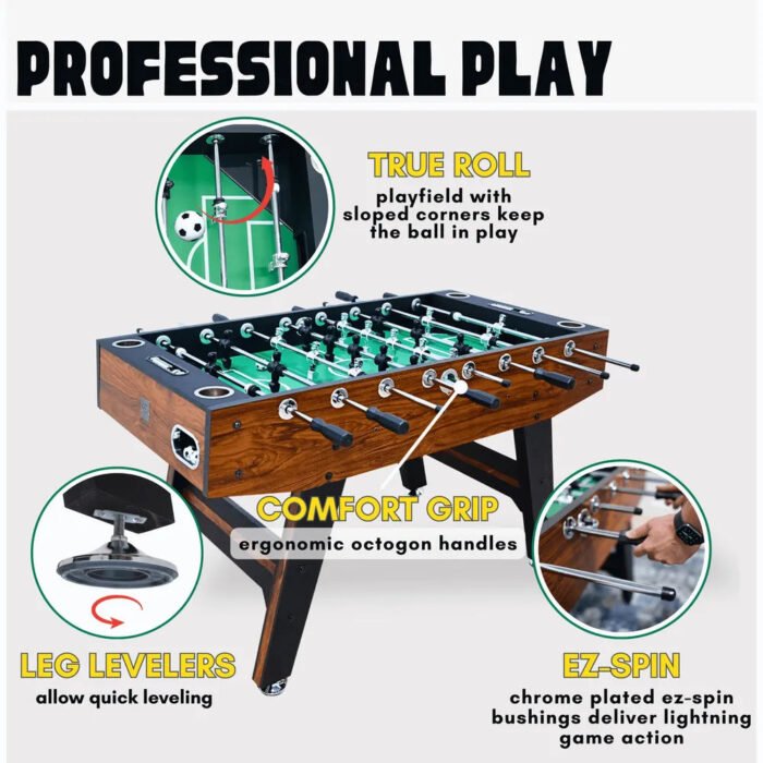 Freetime Fun Avenger Foosball Table – True Roll - Image 6