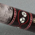 McDermott Dice Pool Cue with Genuine Red Leather Wrap - 19oz