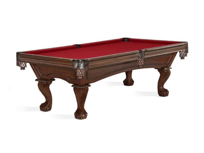 Brunswick Glenwood 8ft American Pool Table with Ball And Claw Leg - Tuscana - Image 9