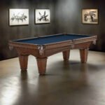 Brunswick Glenwood 8ft American Pool Table with Tapered Leg - Tuscana