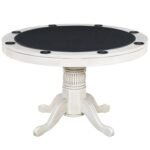Ram Game Room 48" 2 In 1 Game Table - Antique White - Image 2