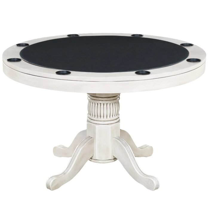 Ram Game Room 48" 2 In 1 Game Table - Antique White - Image 2