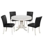 Ram Game Room 48" 2 In 1 Game Table - Antique White - Image 3