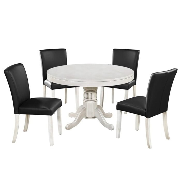 Ram Game Room 48" 2 In 1 Game Table - Antique White - Image 3