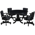 RAM Game Room 48" Game Table - Black - Image 3