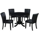 RAM Game Room 48" 2 IN 1 GAME TABLE x 4 DINING/GAME CHAIRS - Image 3