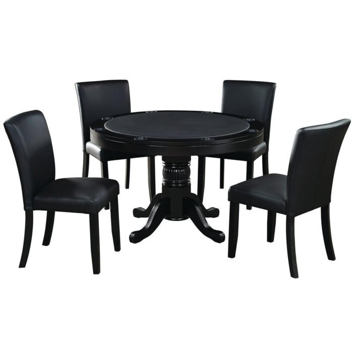 RAM Game Room 48" 2 IN 1 GAME TABLE x 4 DINING/GAME CHAIRS - Image 2