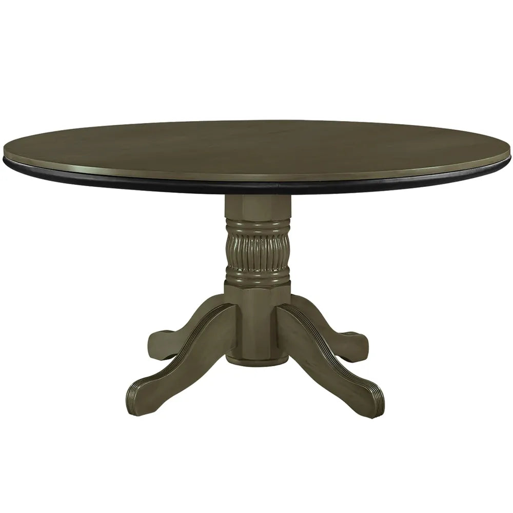 RAM Game Room GTBL60 SL 60-inch round 2-in-1 poker table Slate finish dining top lifestyle image