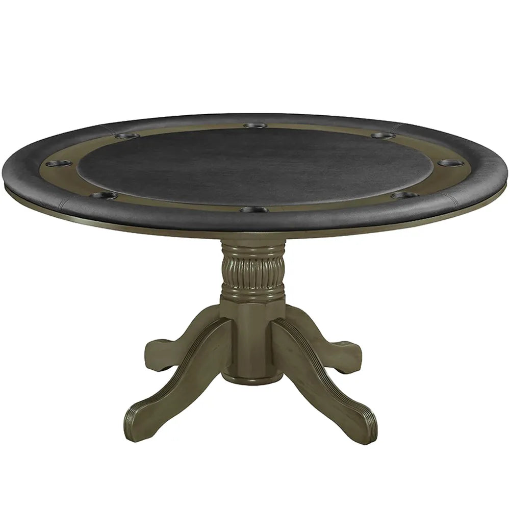 RAM Game Room GTBL60 SL padded vinyl poker table playing surface with integrated cup holders
