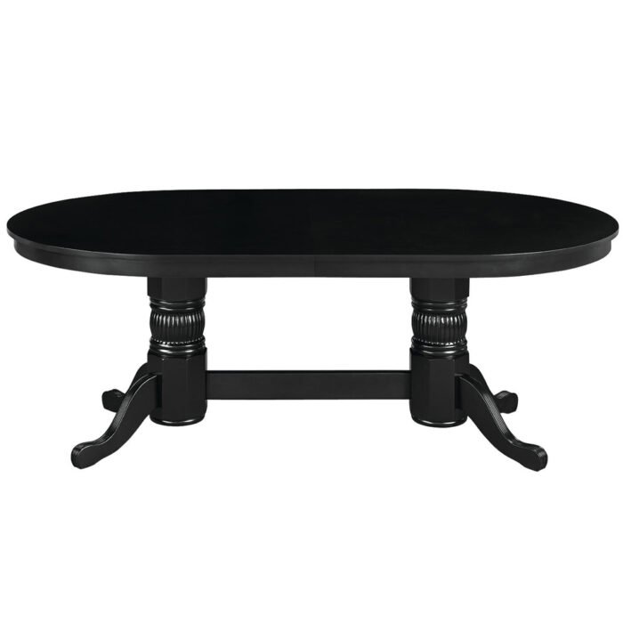 RAM Game Room 84" Texas Hold'em Game Table with Dining Top - Black - Image 3