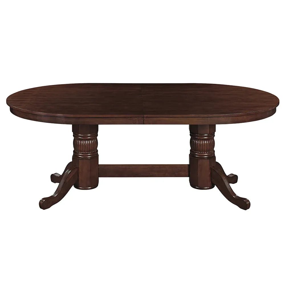 RAM Game Room GTBL84 CAP padded vinyl poker table playing surface detail with cup holders