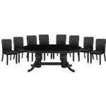 RAM Game Room 84" TEXAS HOLD'EM GAME TABLE x 8 DINING/GAME CHAIRS (Comes With Dining Top) - Image 4